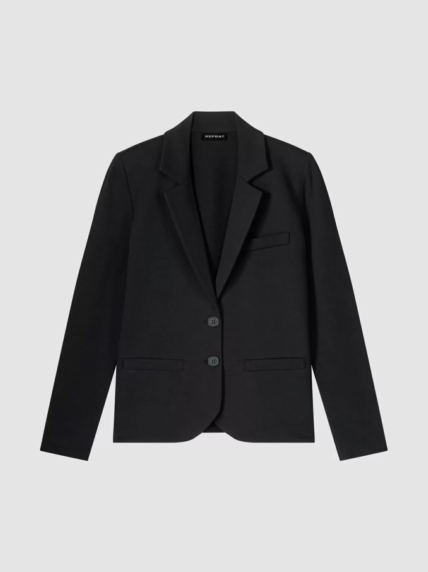 Jackets & Blazers<REPEAT cashmere Sweatshirt Blazer Black